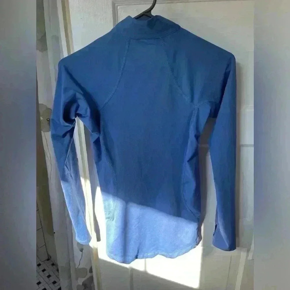 columbia‎ sportswear company baby blue periwinkle lightweight pullover hoodie xs - Picture 6 of 8